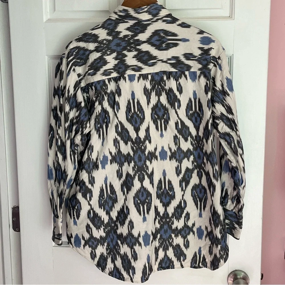 Ulla Johnson Cassia Button Down - Celeste - Picture 4 of 9